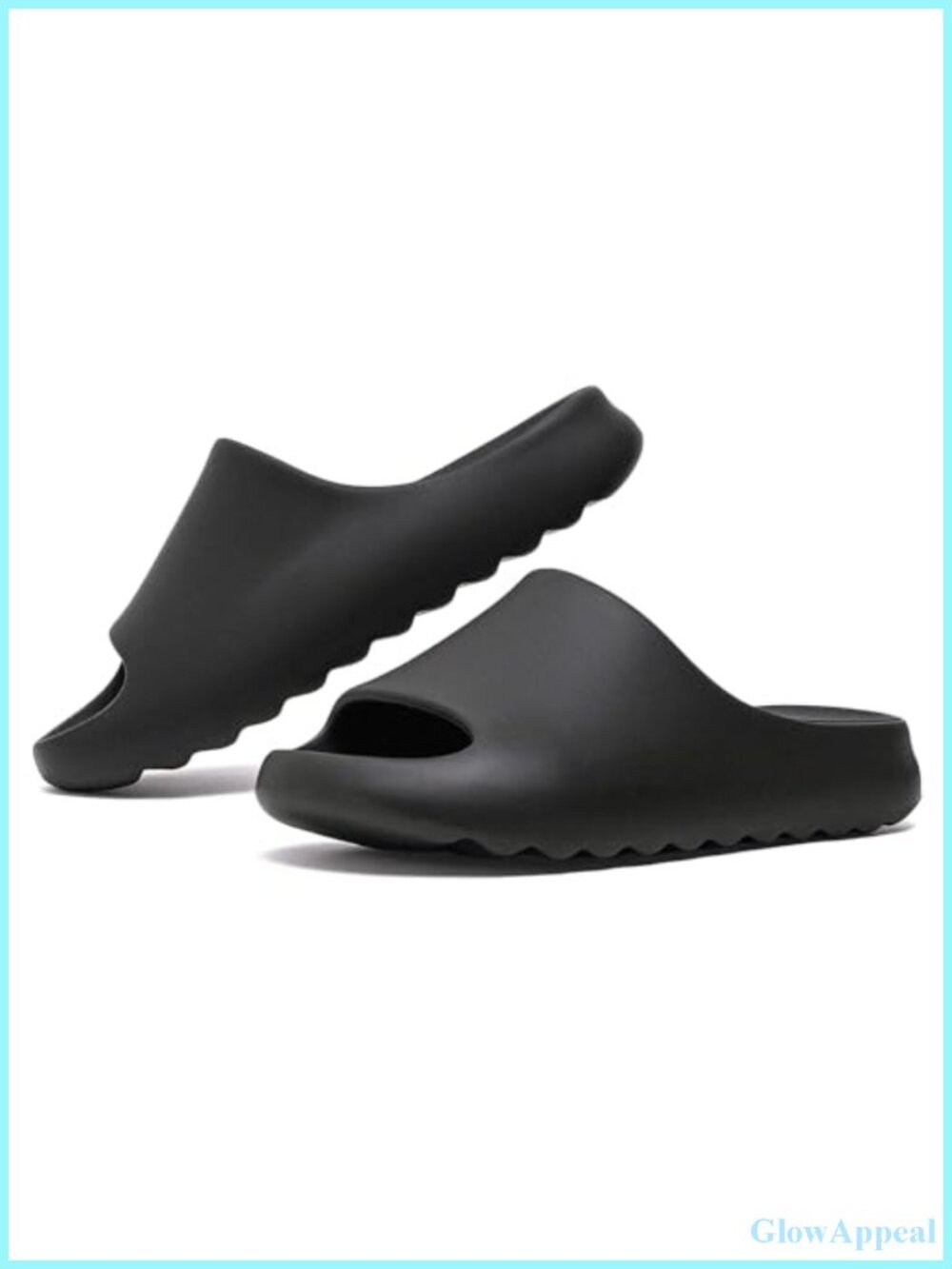 EVA Recovery Slides With Thick Sole, Non-Slip Shower Shoes, Unisex Cloud Slides